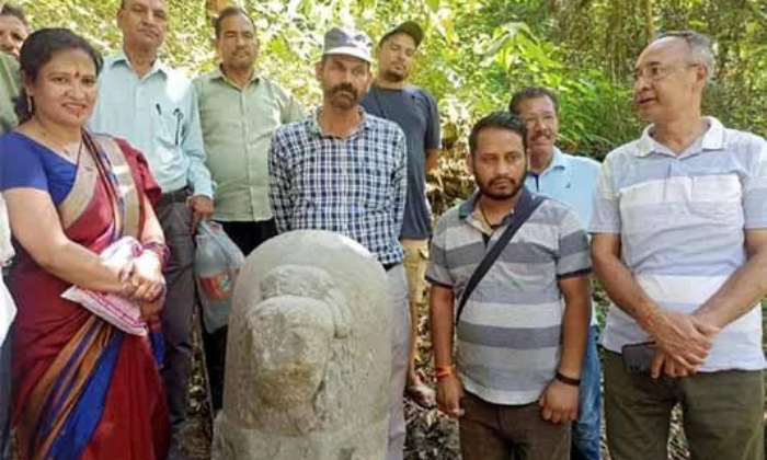 Ancient Shivling Found in Almora