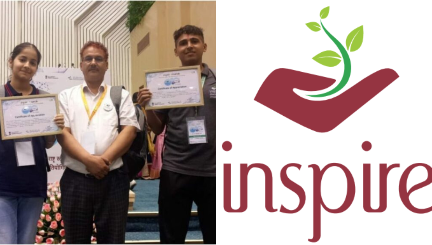 Two student of Uttarakhand won Inspire award in Delhi